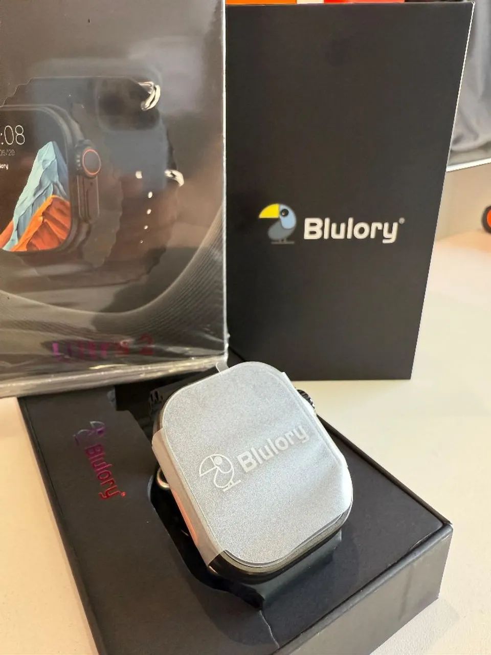Smartwatch Blulory Ultra Mini- Design Moderno e Funcionalidades Avançadas