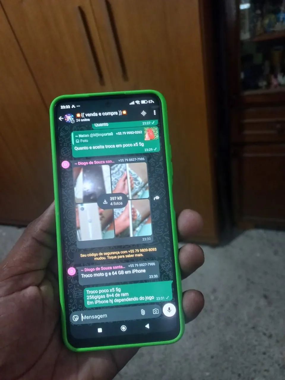 Poco x5 5g 256gigas 8+4ram $950 - Foto 4