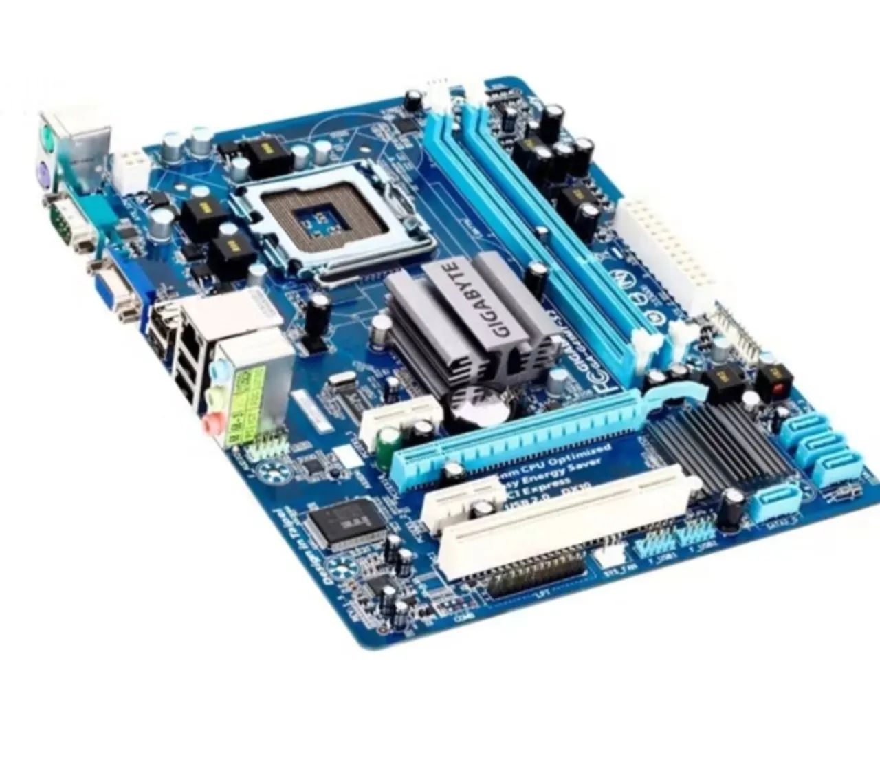 Placa mae ddr3,soquet 775,placa suporta core quad