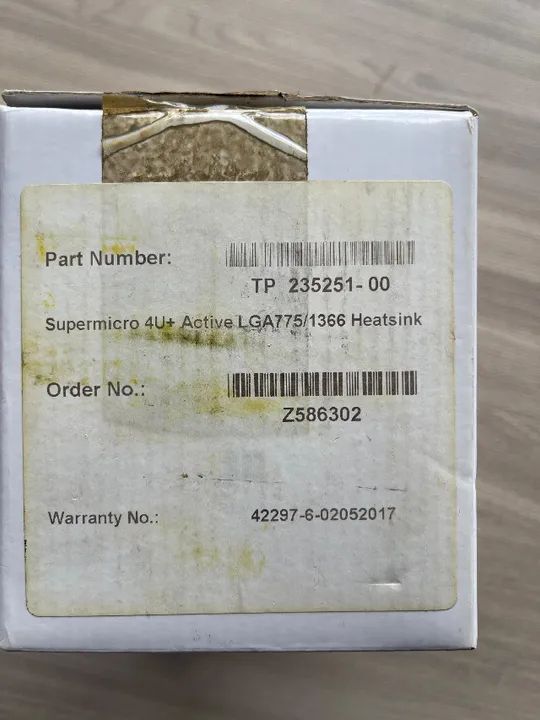 Cpu Cooler Supermicro 4u Socket (snk-p0035ap4) - Foto 2