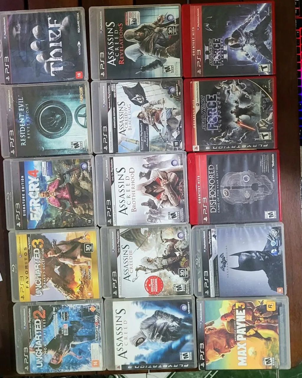 Jogos ps3 originais 