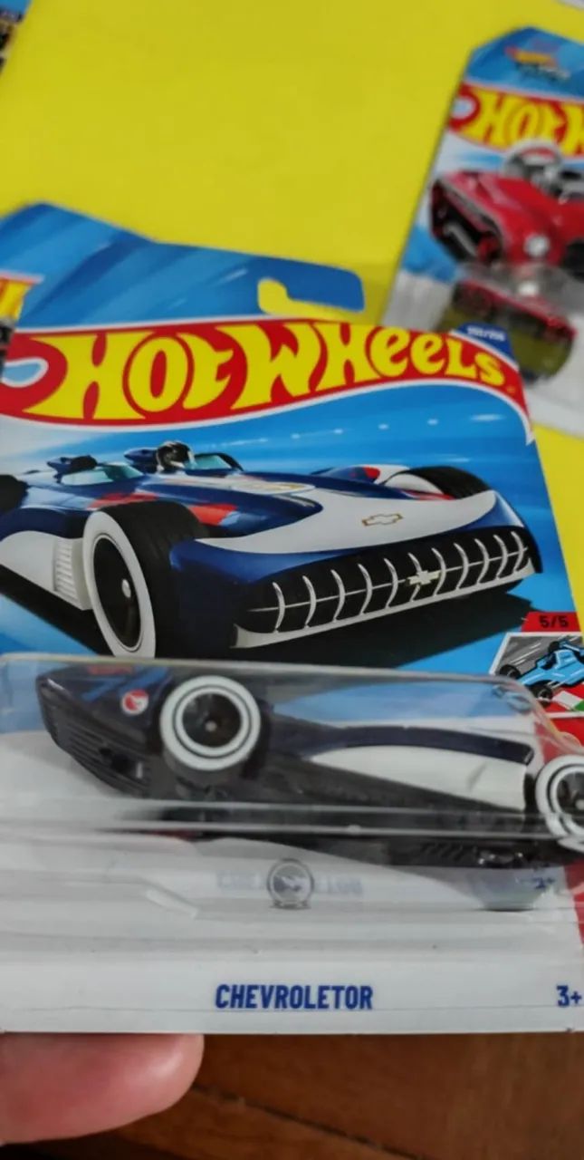 Carrinho Hot Wheels Chevroletor T-hunt Azul - Brinquedos e Jogos