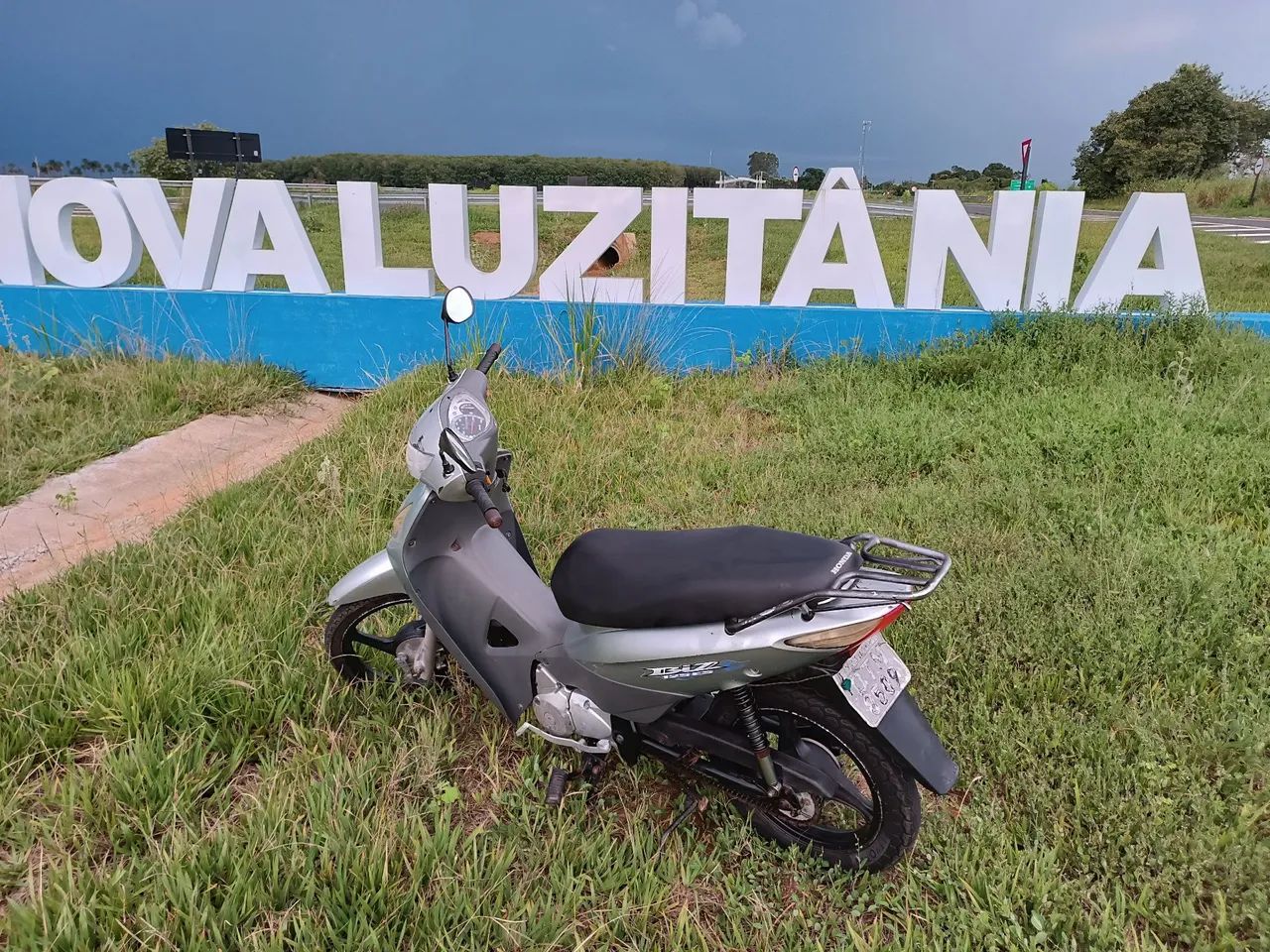 Blz 125 partida elétrica 