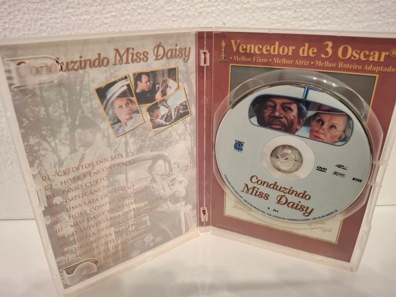 DVD Conduzindo Miss Daisy - Vencedor de 3 Oscars - Foto 2