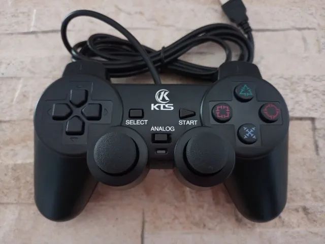 Controle Com Entrada Usb Joystick Games Pc e Ps3 - Foto 3