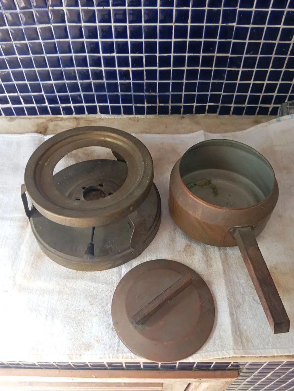 Antigo CJ para fondue em cobre ARCOL - Foto 2