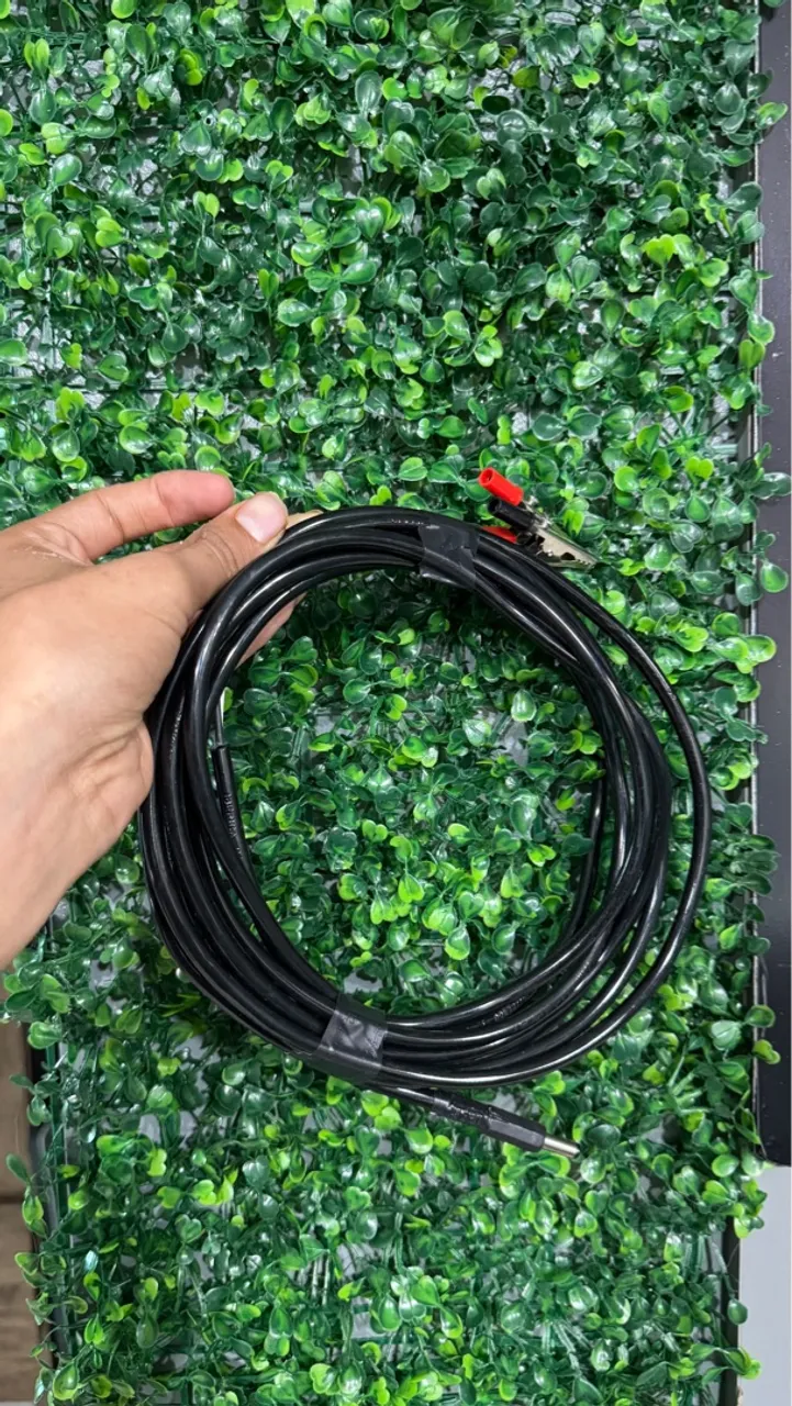 Cabo com Garra Jacaré para Starlink Mini de 3,5m