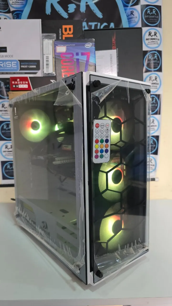 CPU Gamer Core i7 RGB, 16gb, SSD-NVME 512gb