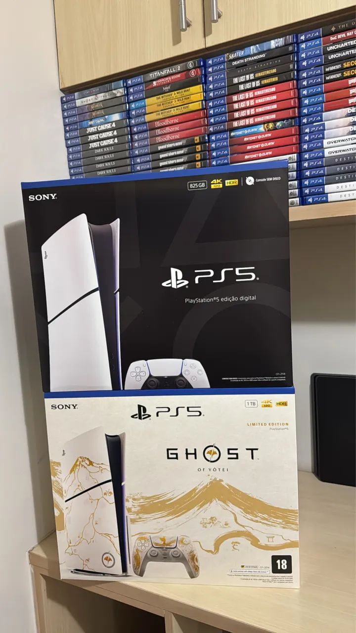 Ps5 lacrado com garantia Avaliamos o seu usado na troca 