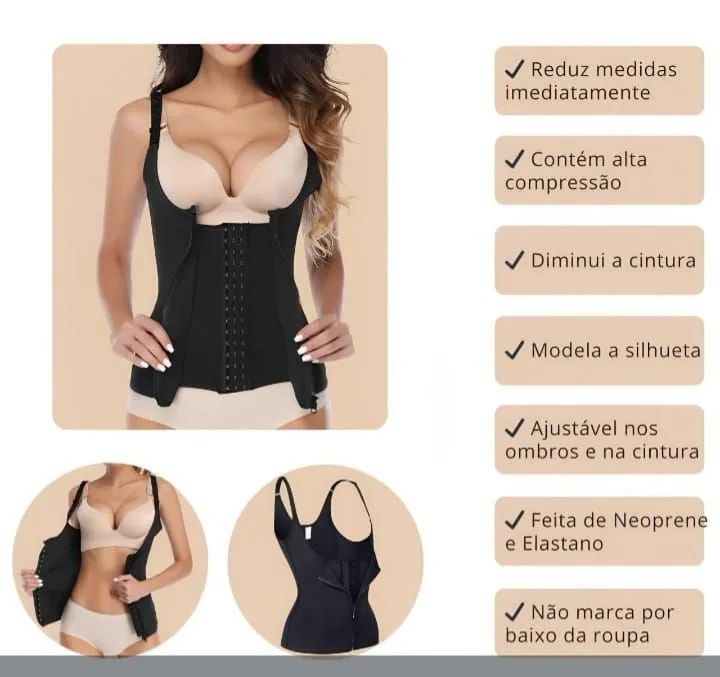 Cinta modeladora - Reduza medidas e valorize seu corpo!
