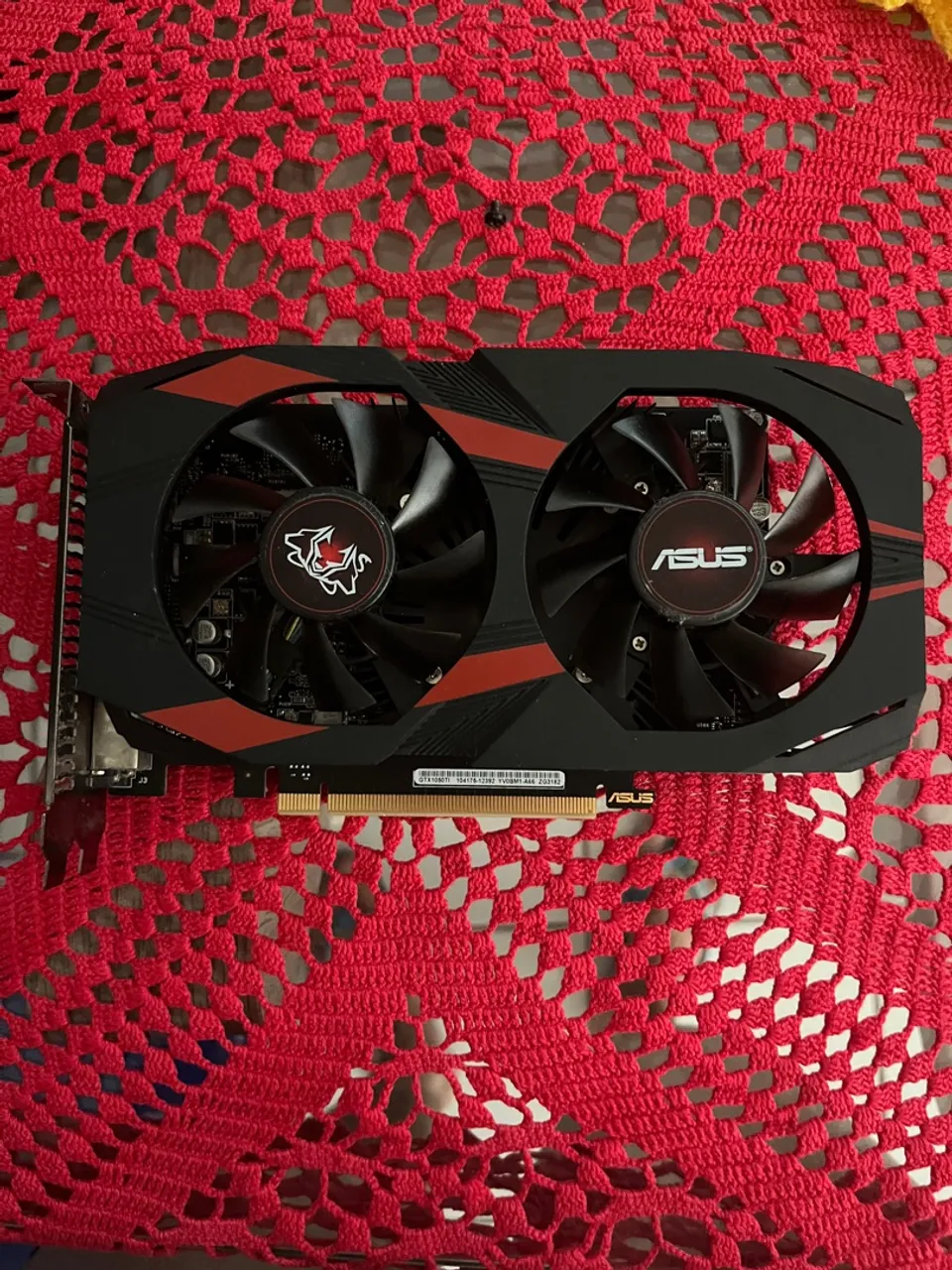 placa de video asus geforce gtx 1050 ti 4gb cerberus
