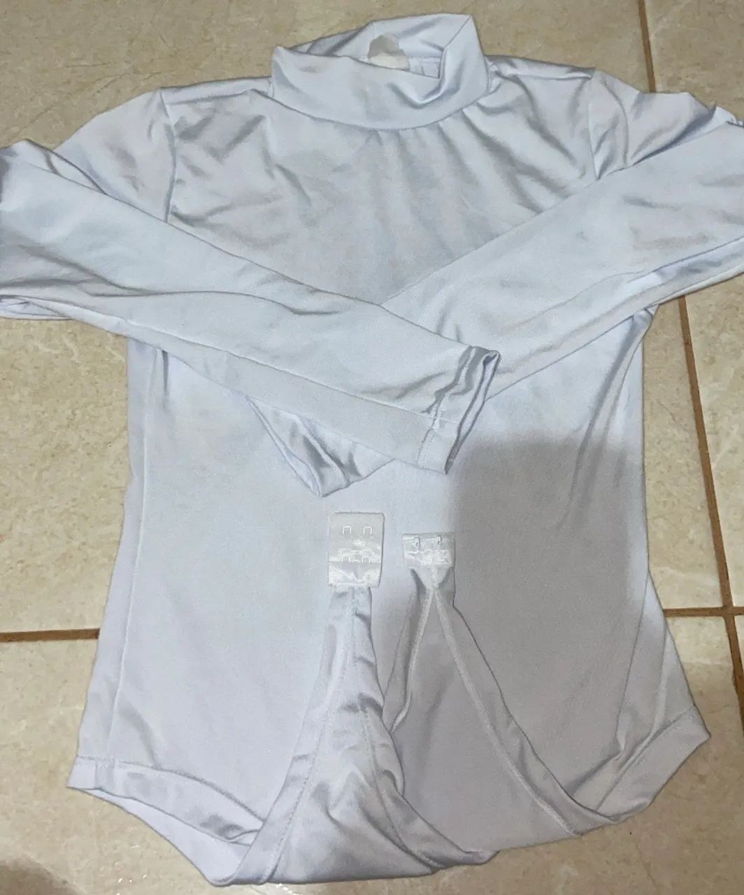 BODY BRANCO GOLA ALTA 