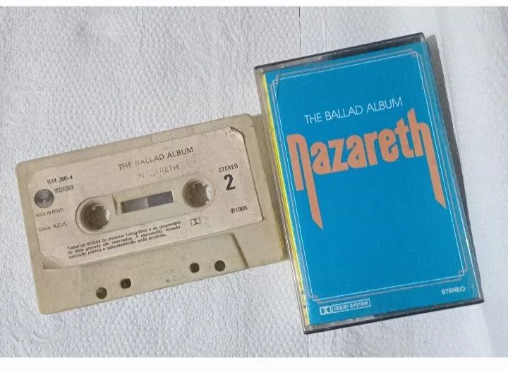 Fita K7 Cassete Nazareth The ballad album/ Coletânea (ver Fotos) Original/ Usada - Foto 2