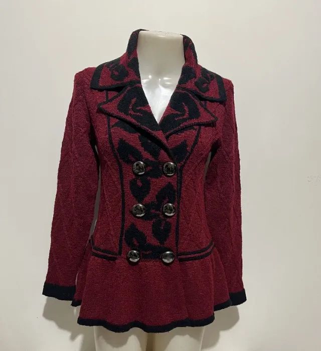Cardigan de Lã Feminino - Foto 2