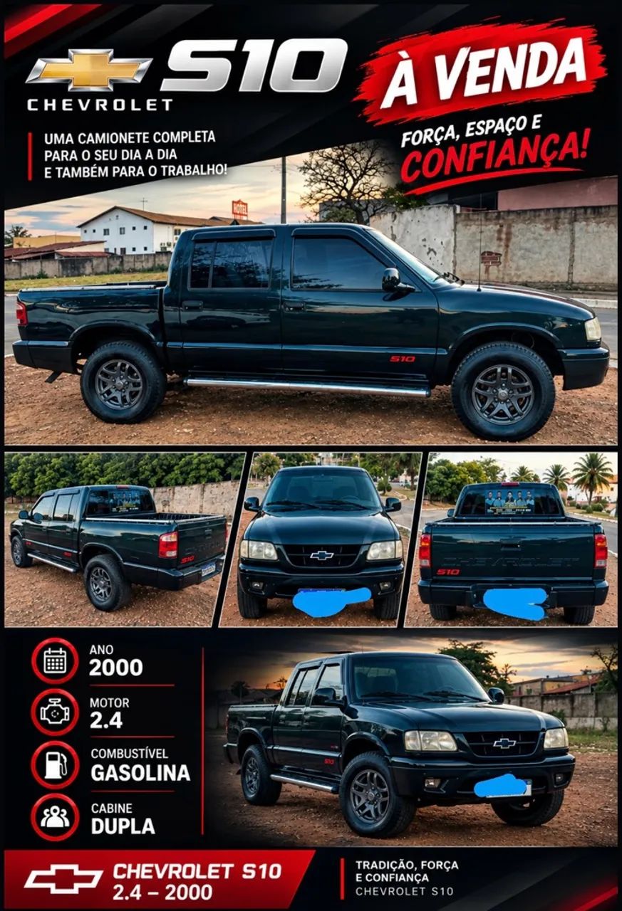 Chevrolet S10 Pick-up Std. 2.2 MPFI CD 2000