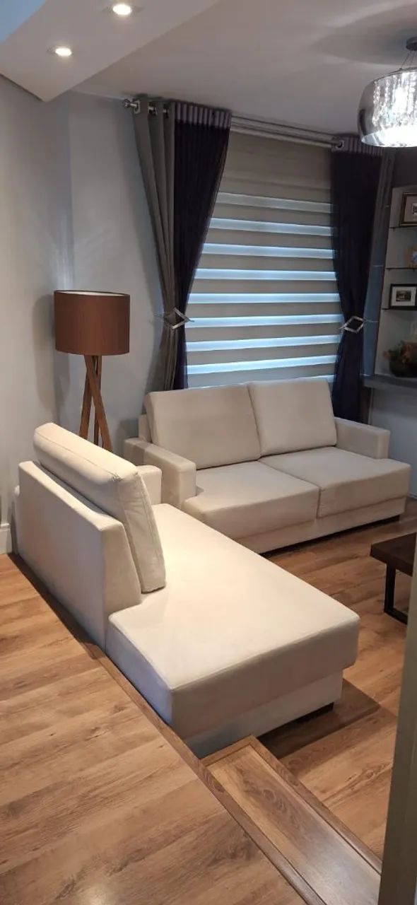 Sofás 3 lugares (Jogo com 2 unidades) - Foto 4