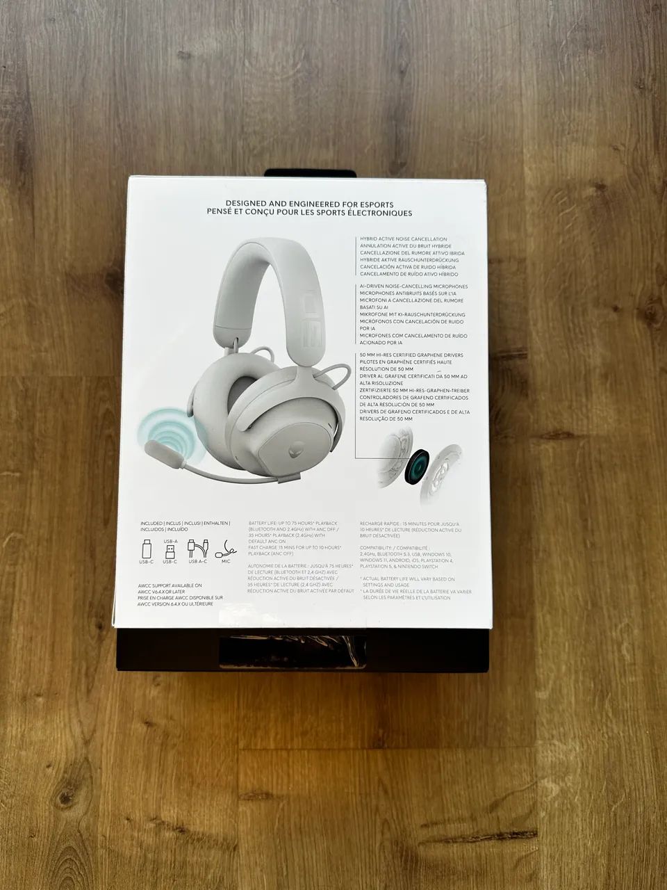 Fone Alienware Pro Wireless - Foto 4