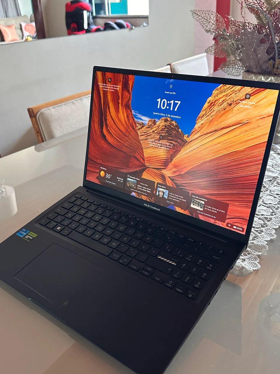 Notebook Gamer Asus - RTX 2050 - I5 12 geração - 40 GB RAM