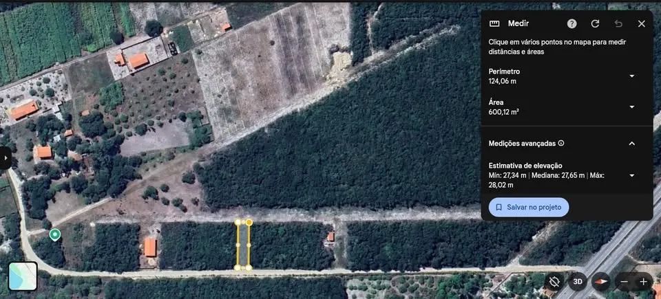 TERRENO A VENDA 600m²