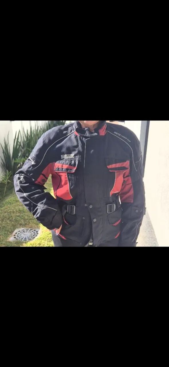 Jaqueta moto Scott impermeável  - Foto 3