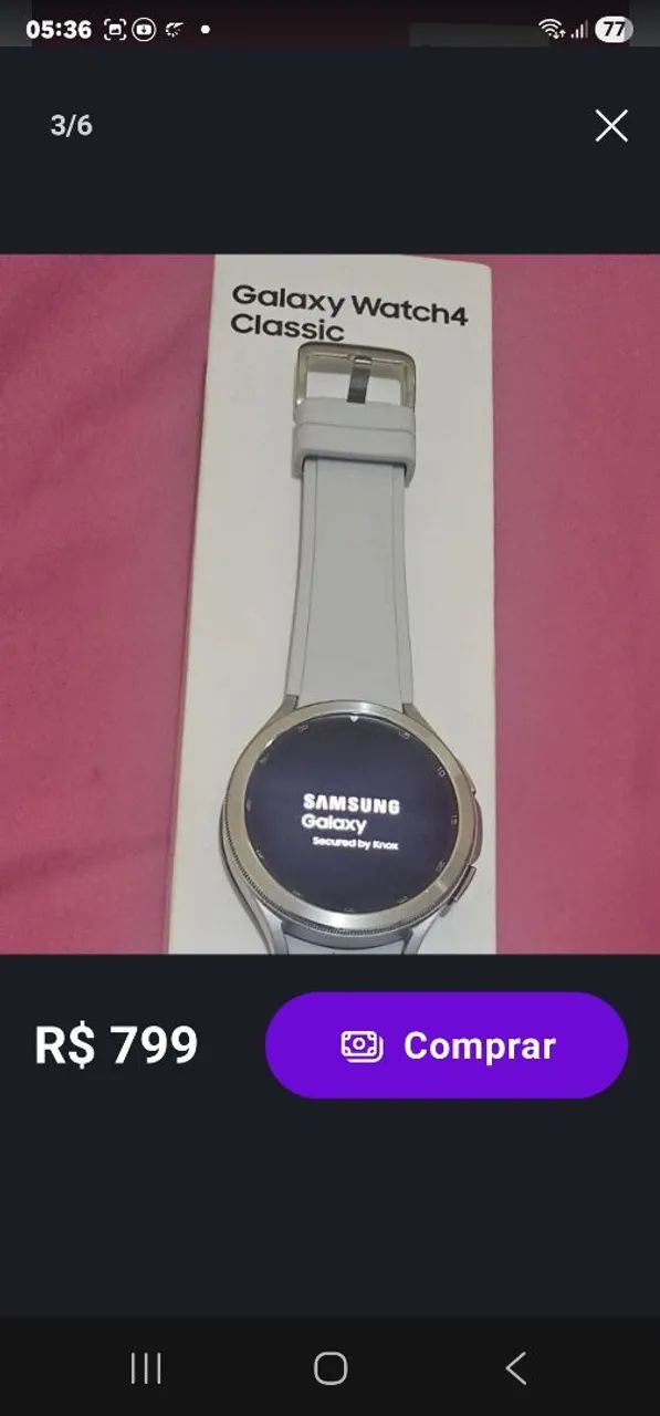 Relógio galaxy watch 4 - Foto 5