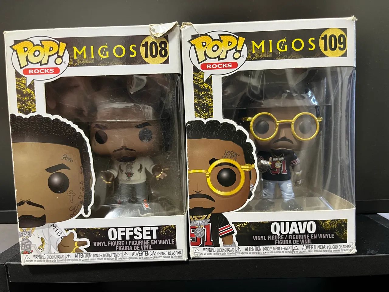 Funko rocks Quavo e Offset - Migos