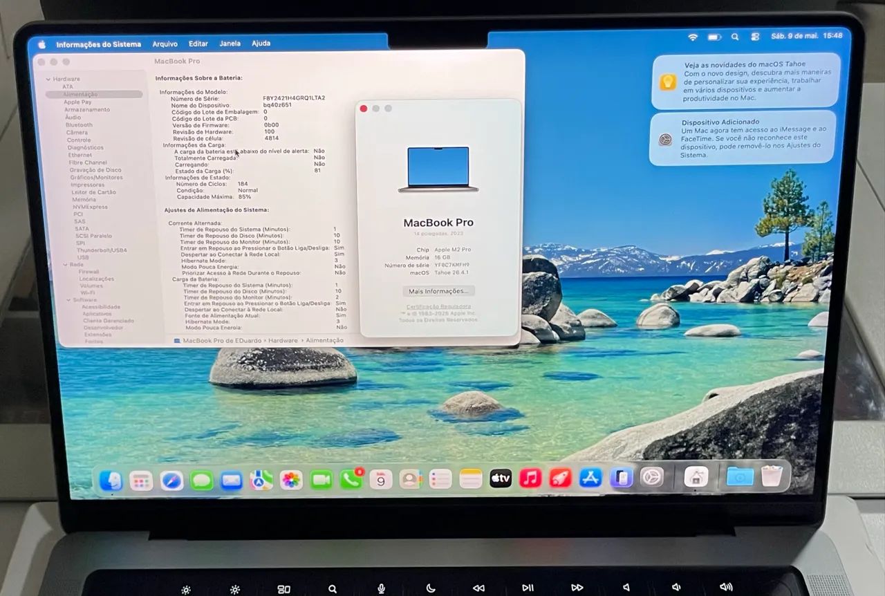 【M2 Pro】 MacBook Pro 16GB 512GB Macbook Pro M2 Pro (16gb Ram / 512gb Ssd) | MercadoLivre