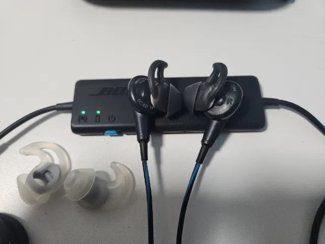Fone Bose Qc20 - Preto/Azul - Foto 2
