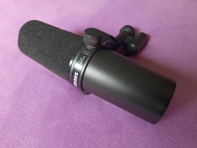 MICROFONE SHURE SM7B MADE IN USA - Foto 2