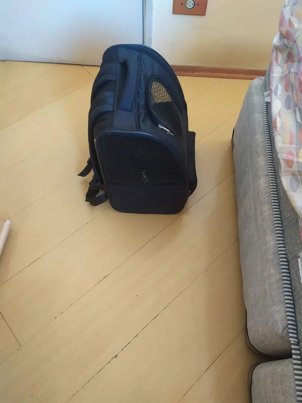 Bolsa transporte para gato ou cão filhote semi nova - Foto 2