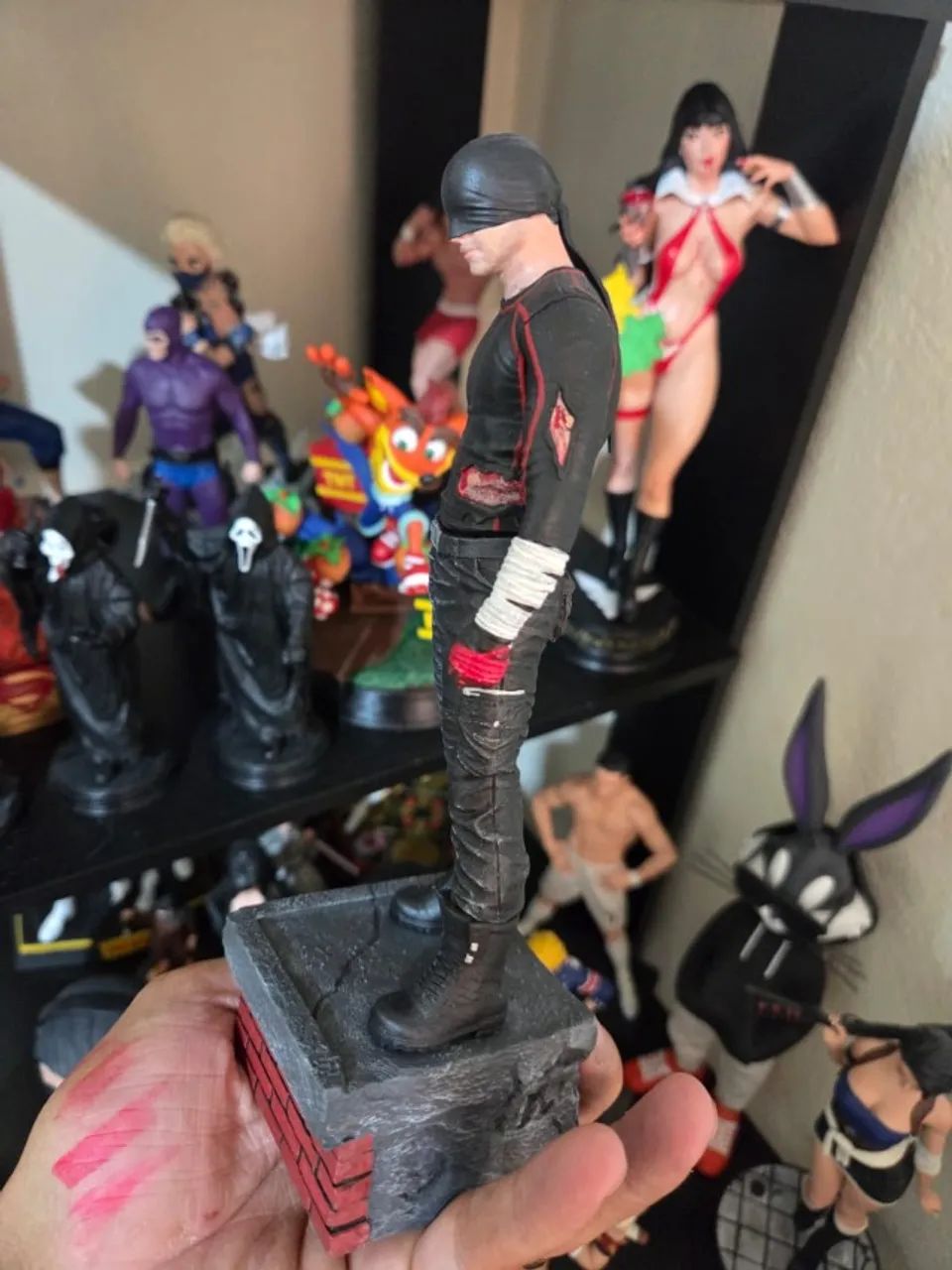 Boneco Demolidor Matt murdock Marvel Daredevil Colecionaveis - Foto 2