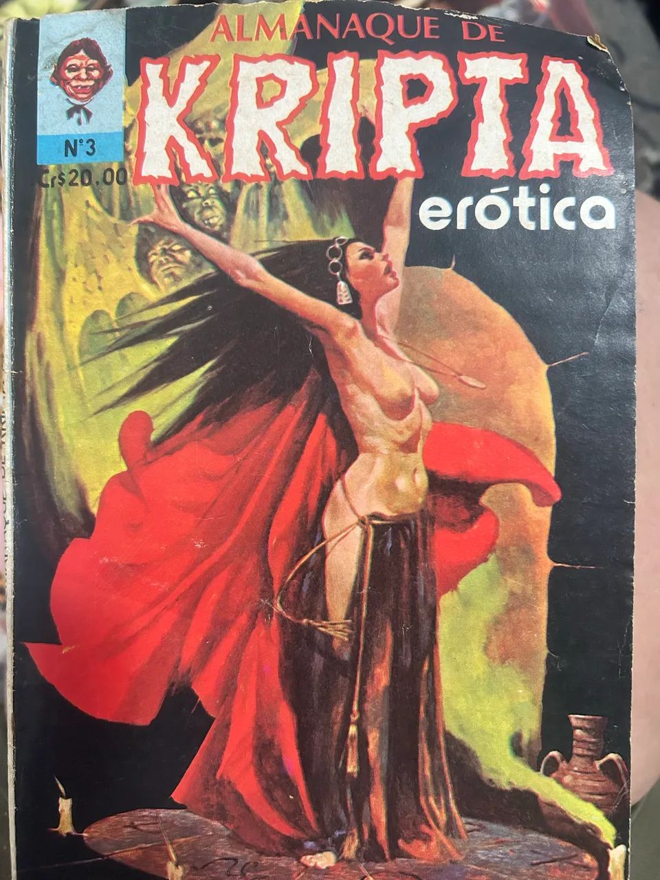 Lote 2 superalmanaque e 2 almanaque kripta terror anos 70  - Foto 3