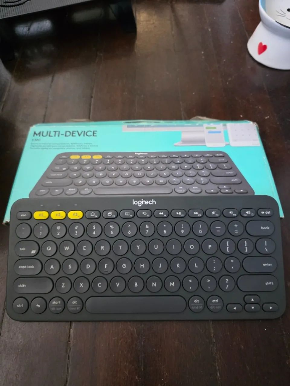 Teclado wireless portátil logitech - Foto 4