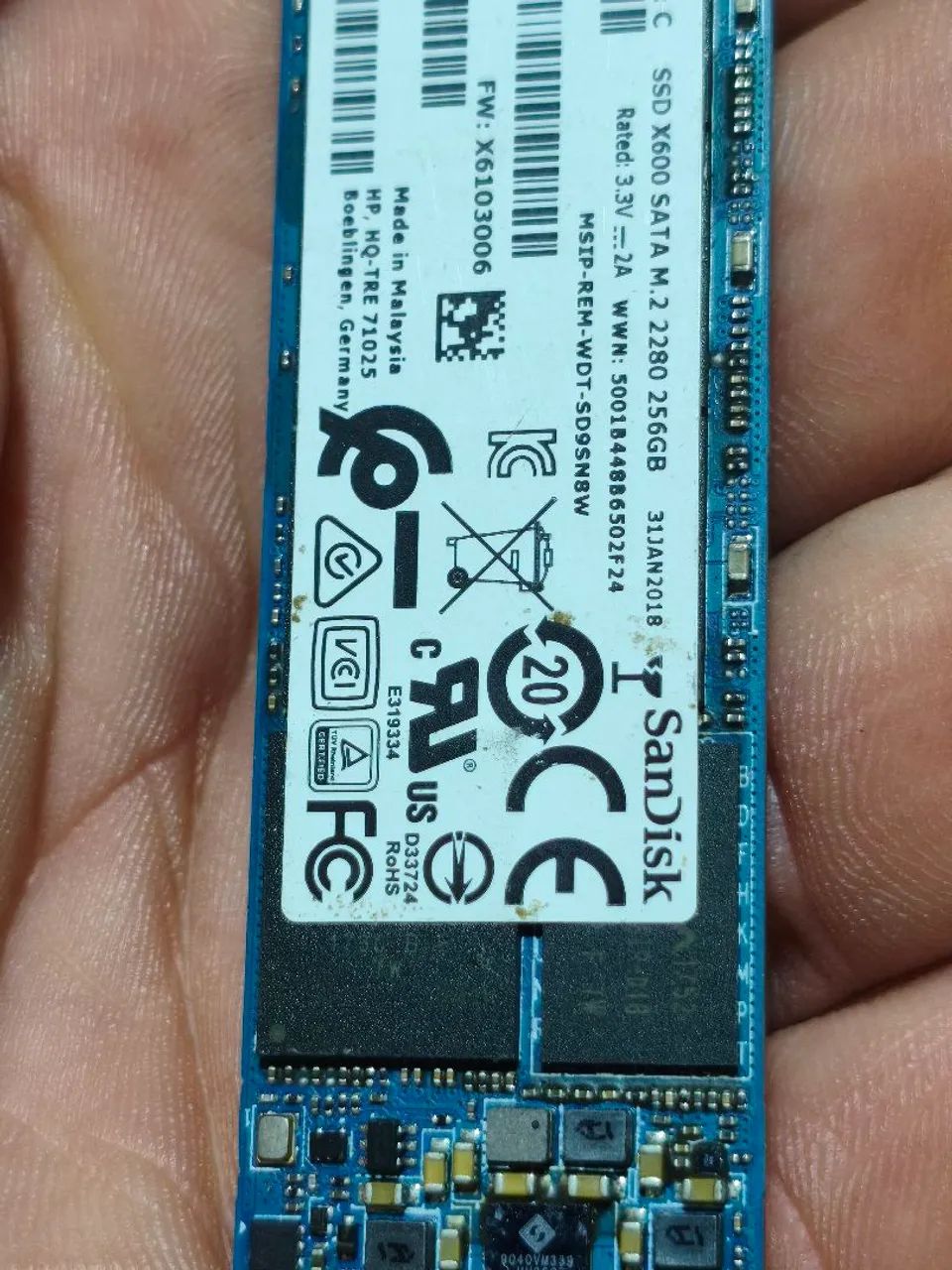 SSD SATA 256 gb - Foto 2