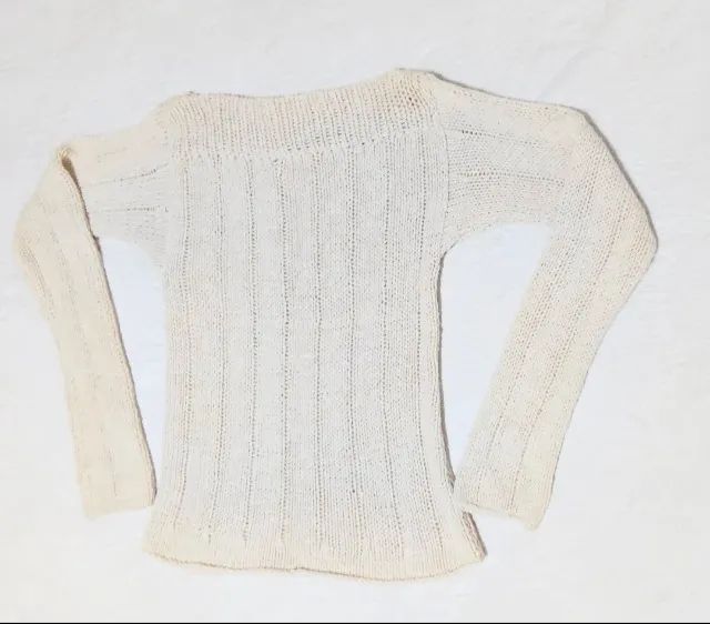BLUSA FEMININA TRICOT EM ALGODÃO - Foto 2