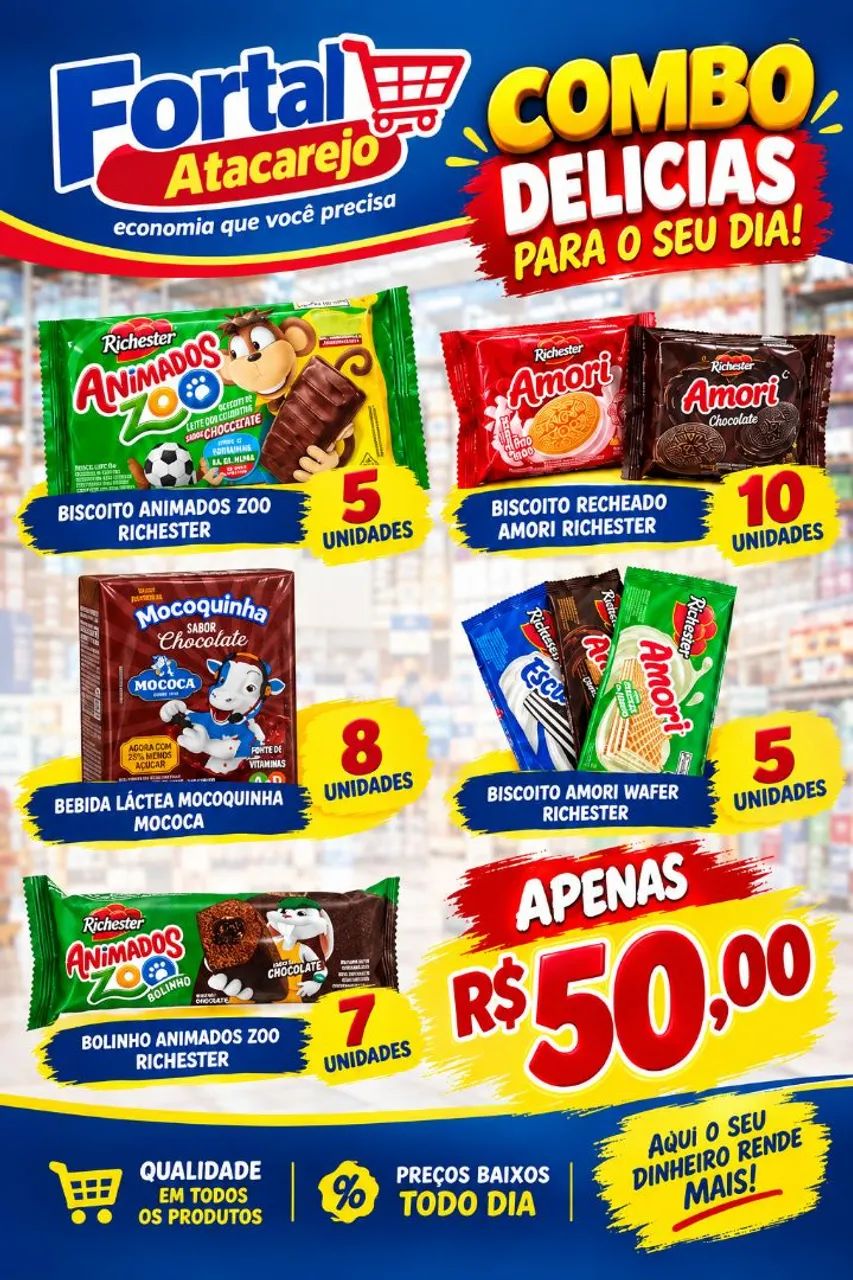 Combo para criança