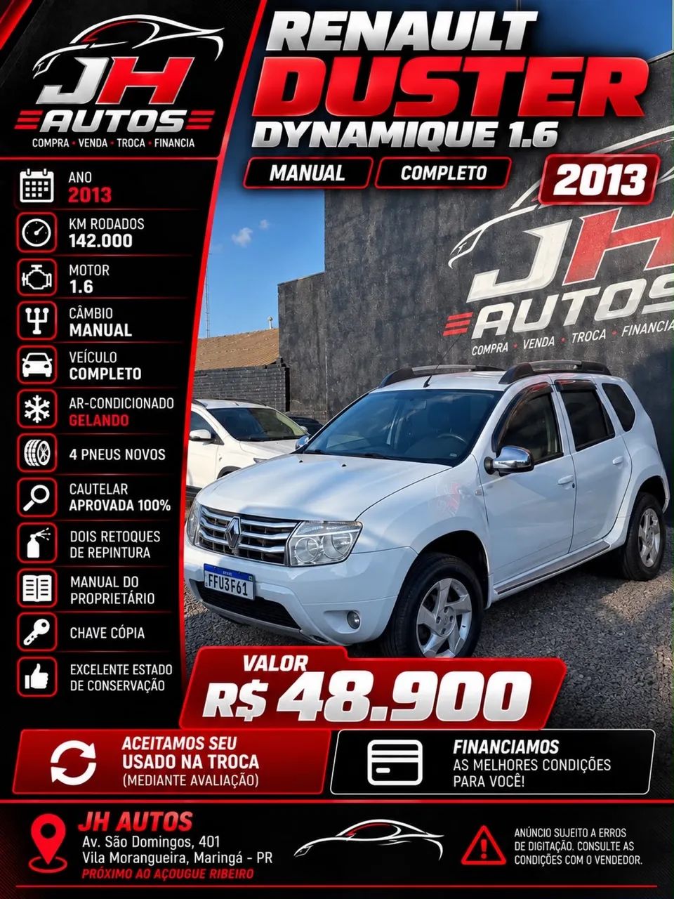 Renault Duster Dynamique 1.6 Hi-flex 16V Mec. 2013 - Foto 2