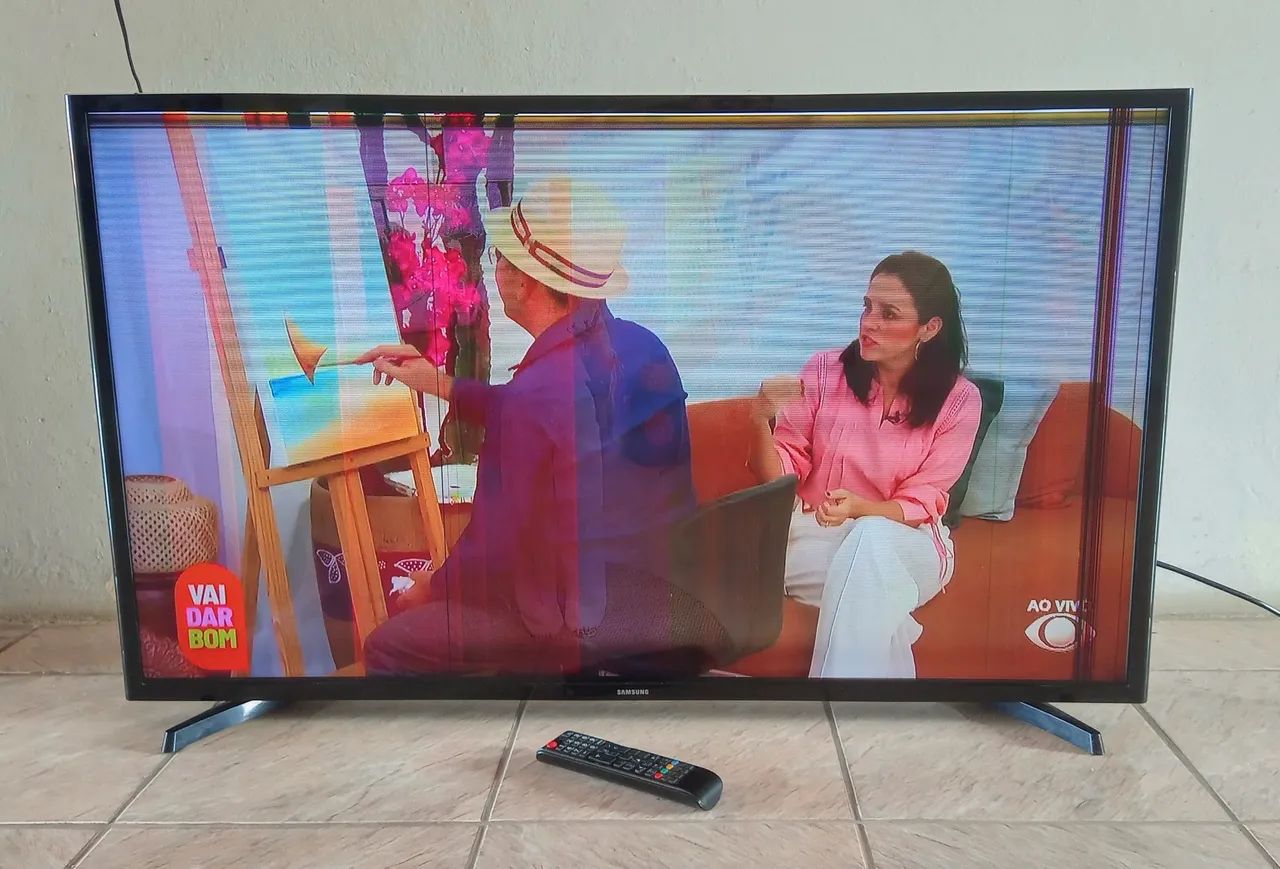 Televisão Samsung 43 Polegadas Defeito - Foto 2