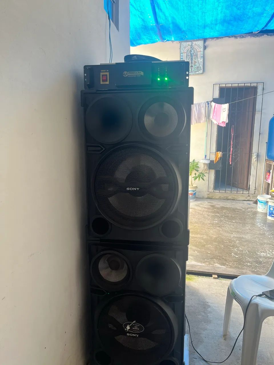 Vende-se caixas de som junto com a força da marca Sony. - Foto 2