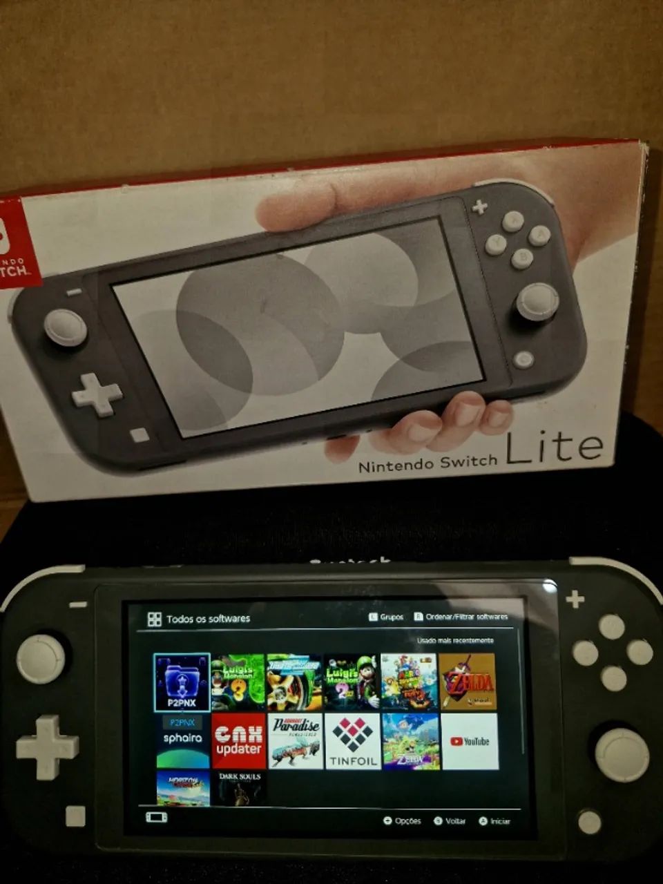 Nintendo switch lite D3SBLQu3ad0 