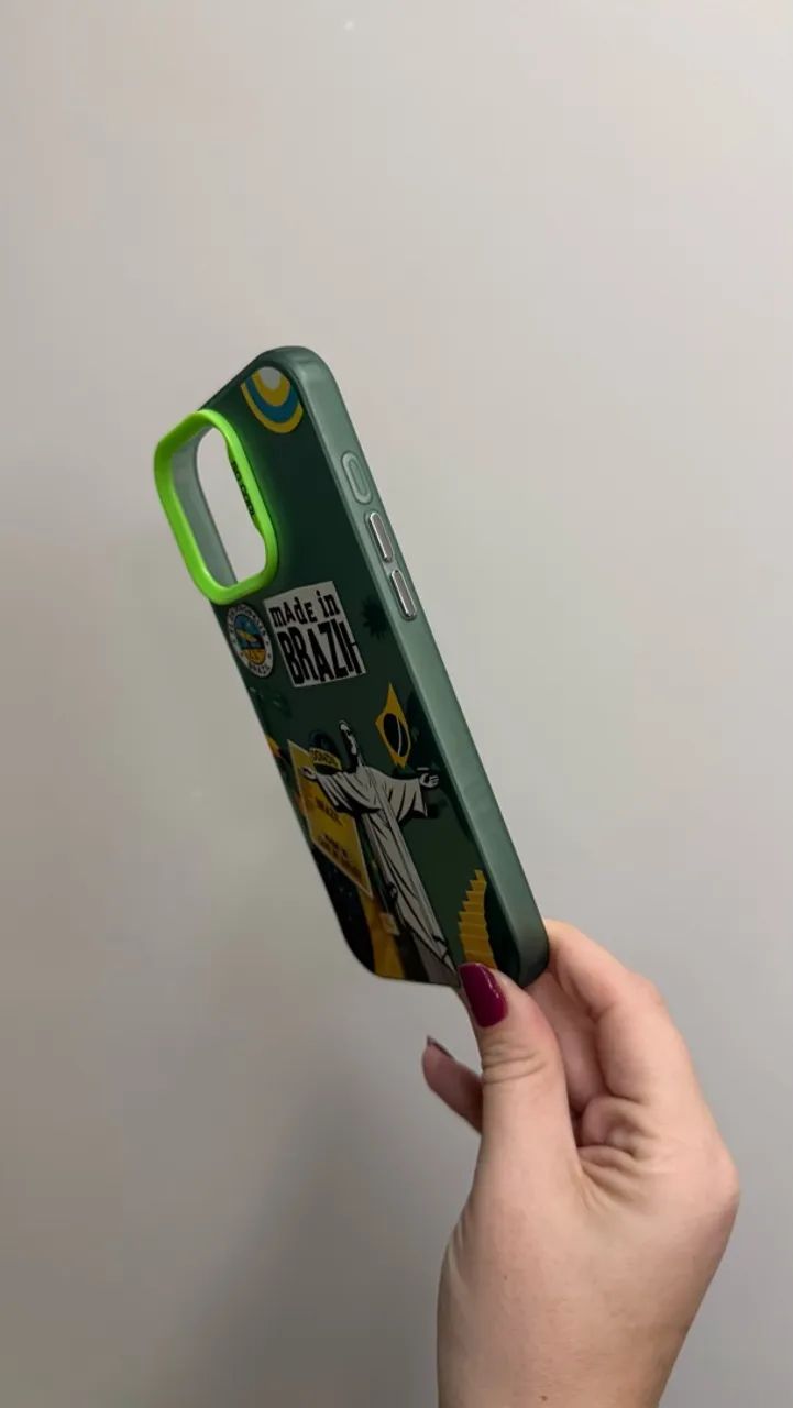 Capinha Brasilidades IPhone 16 pro Max  - Foto 3