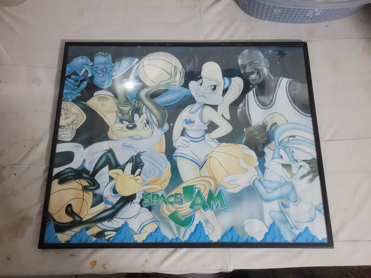 quadro do filme clássico Space Jam (1996)