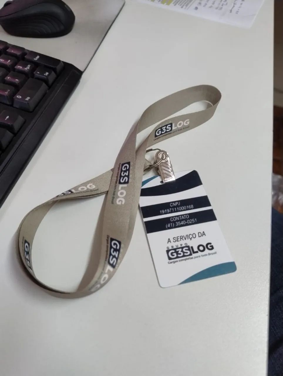 Crachá e cordão - personalizado - Foto 2