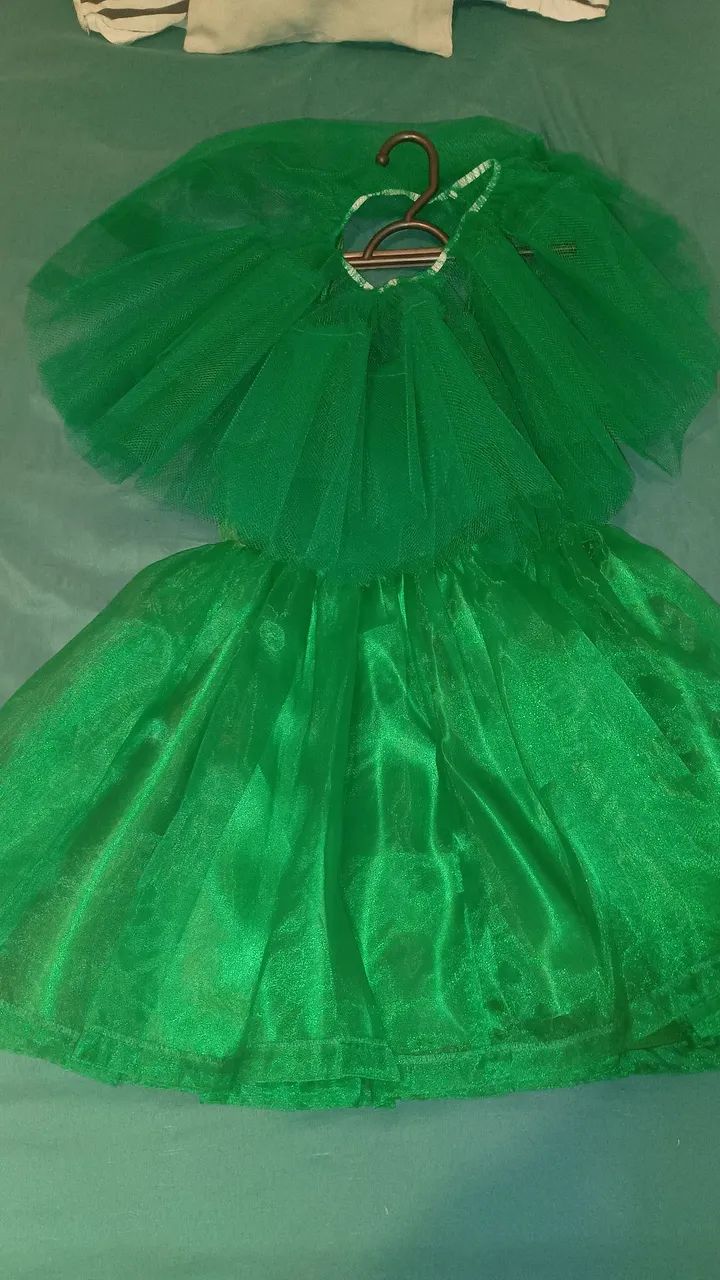 Vestido anágua verde - Foto 4