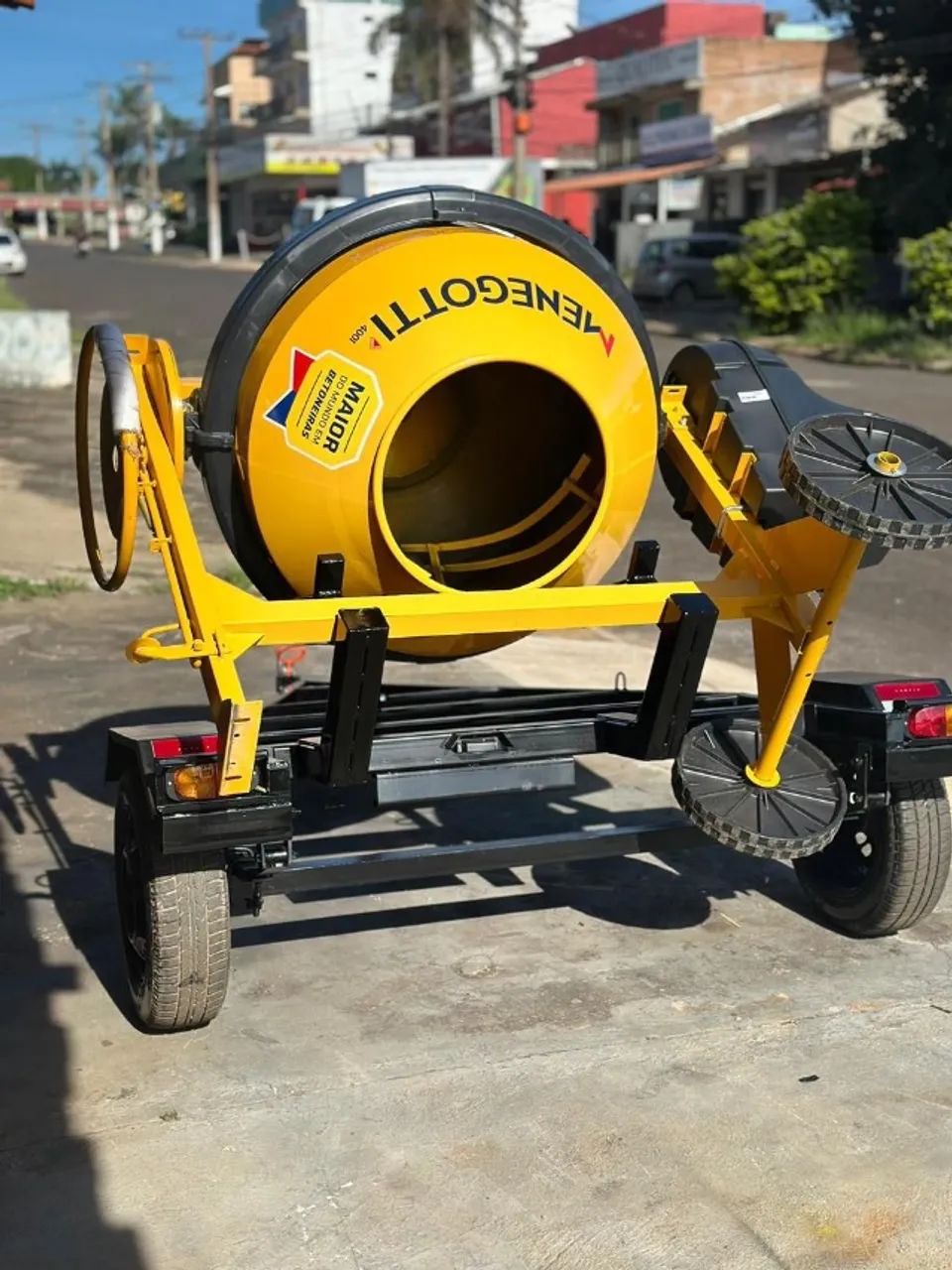 Reboque / carretinha para betoneira 