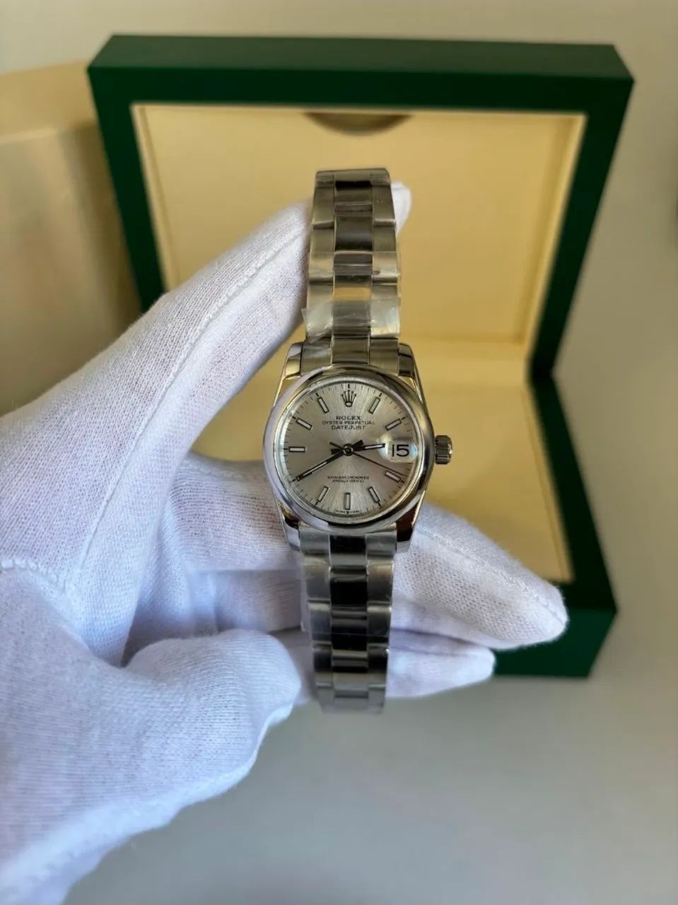 Relógio Rolex DateJust 31mm e Cartier Tank - Foto 2