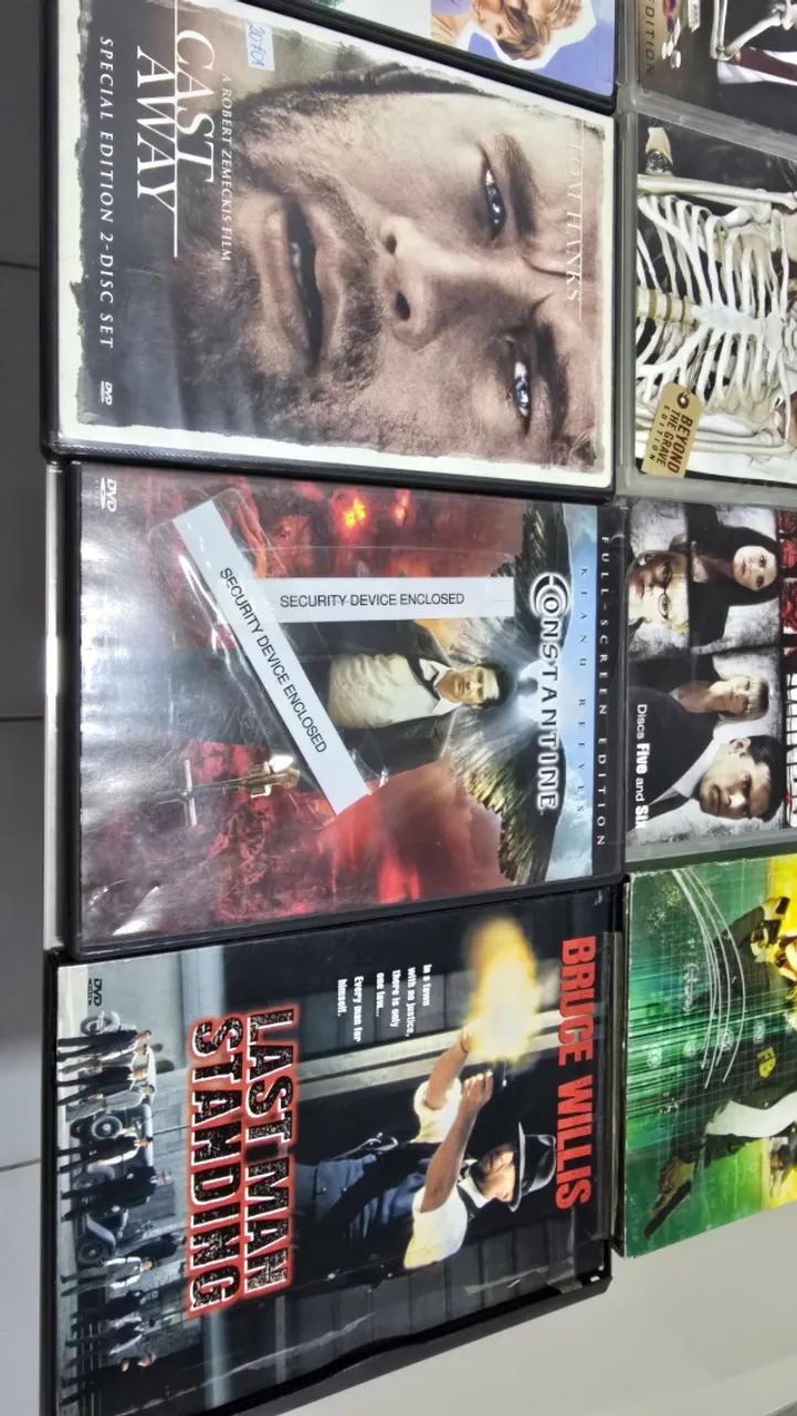 Coleção de DVDs Importados lote com 9 - Sem PTBR