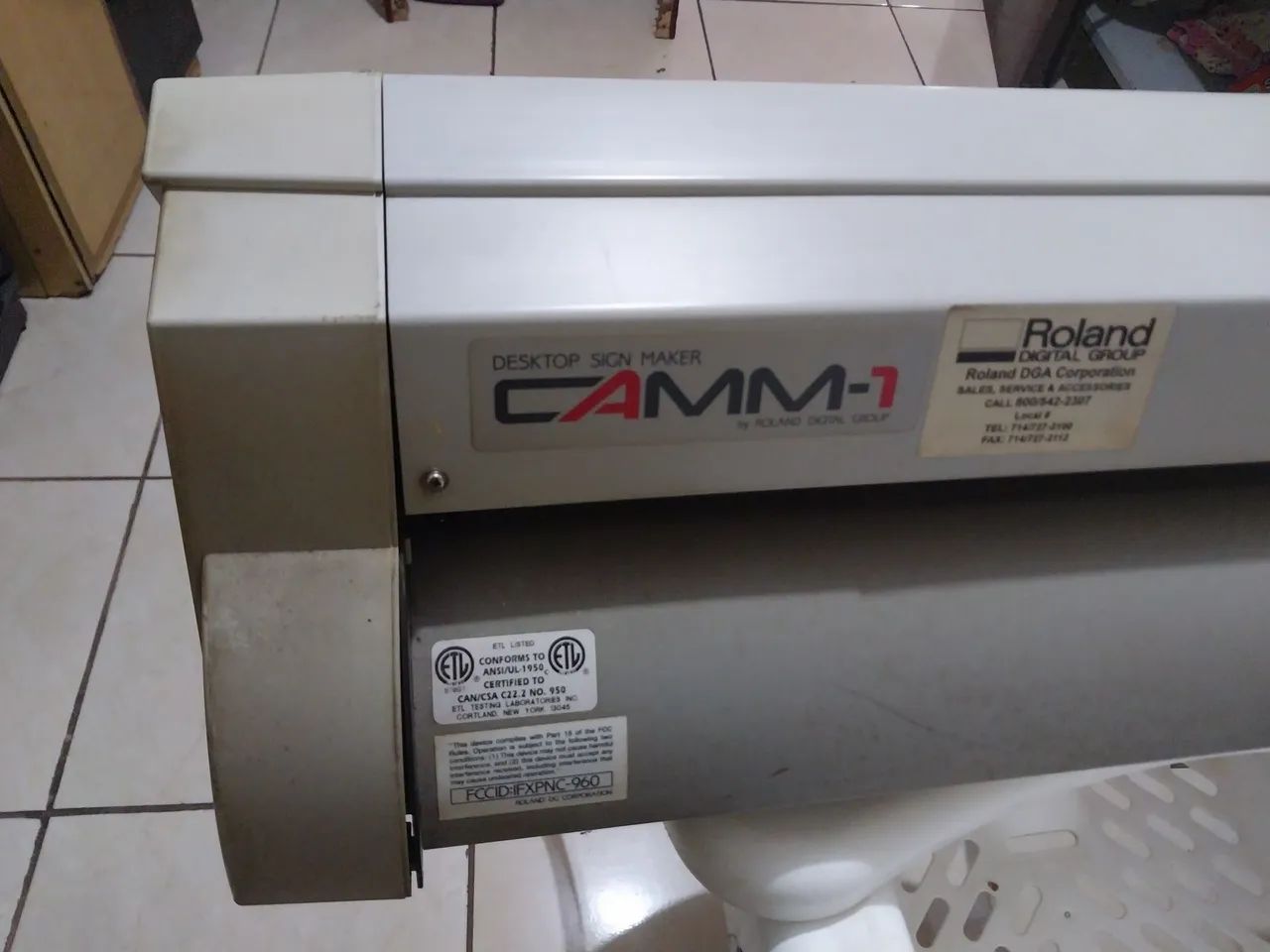 Seladora eletrica e plotter