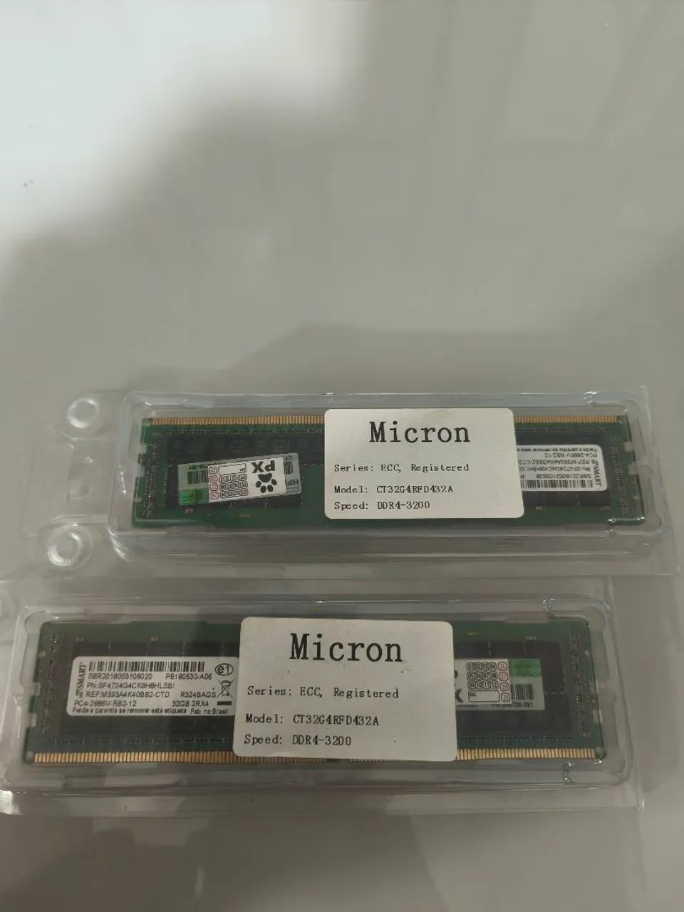 2x 32GB ram DDR4 ecc 2666mhz  - Foto 2