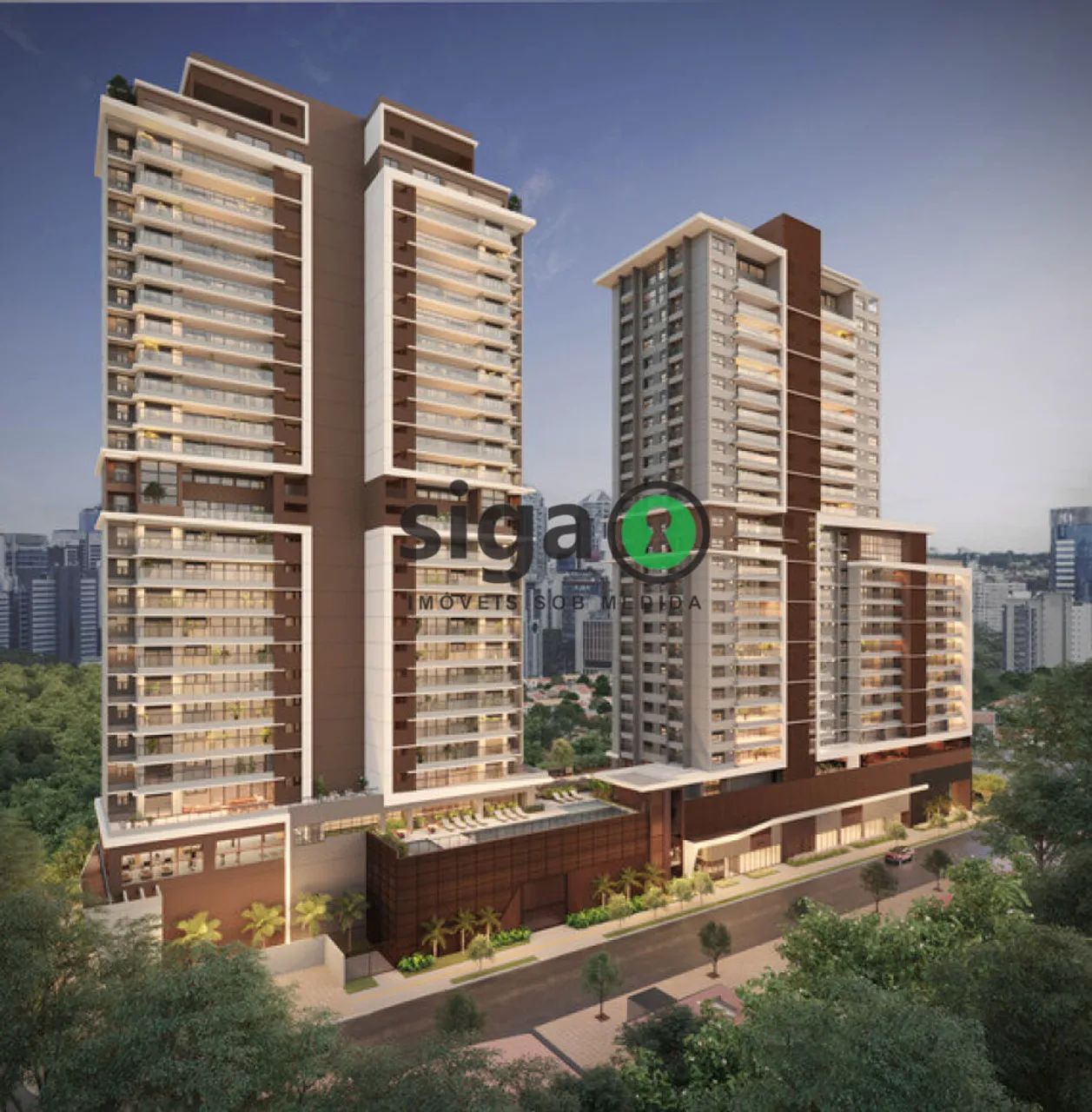Apartamento 187m² | 4 Dormitórios com Varanda e Lazer no Brooklin, próximo a Berrini